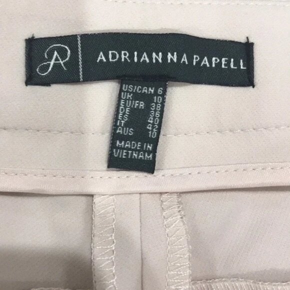 Adrianna Papell Blush Pink Slim Crop Stretch Pant - Picture 4 of 8